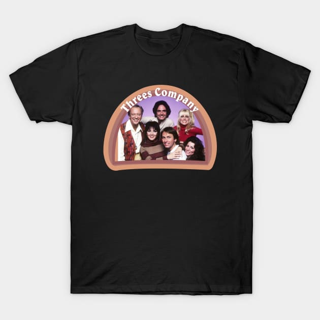 Vintage 70’s Sitcom TV Series T-Shirt by  ABHDArts